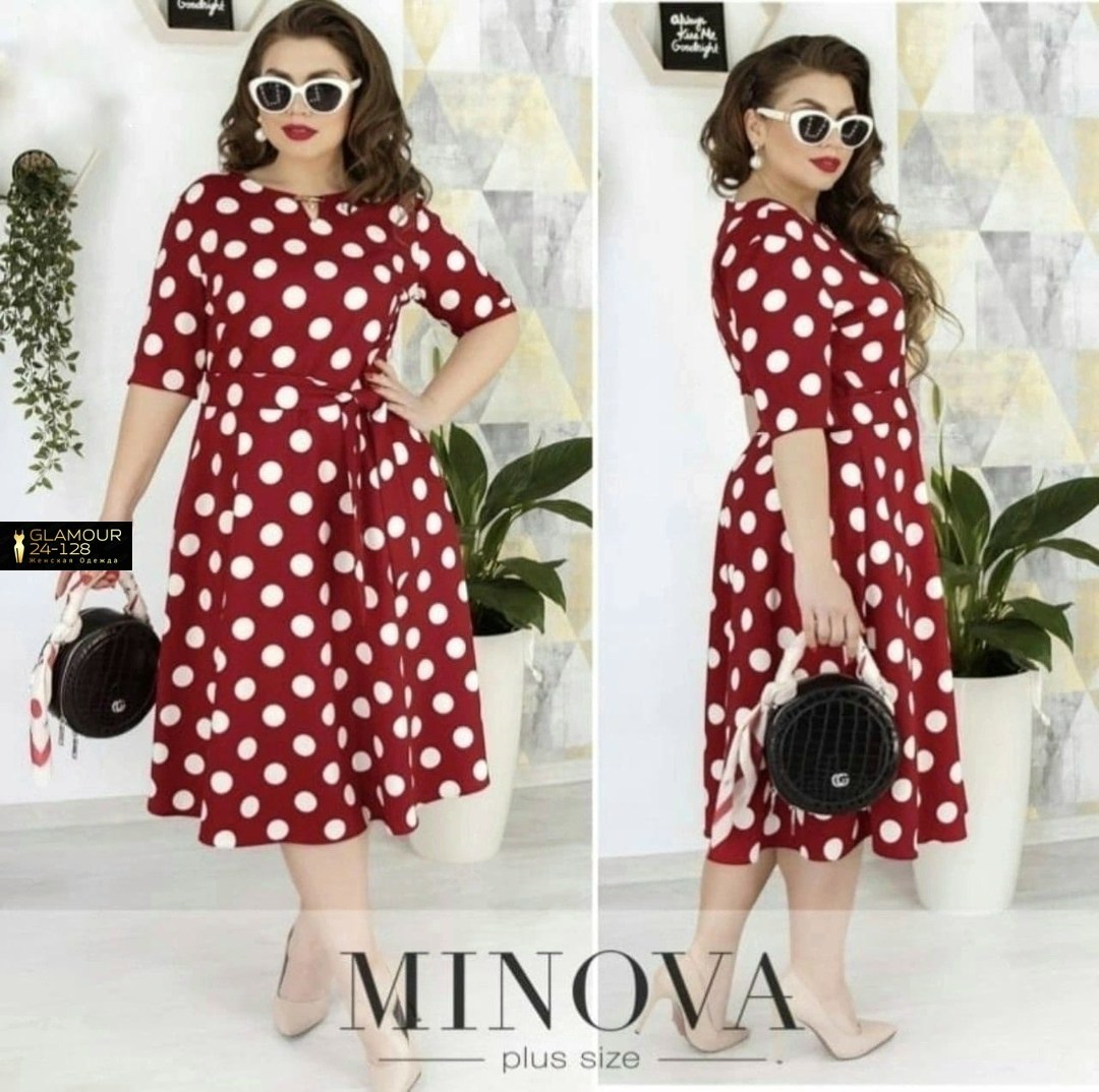 платье женское в горошек,платье женское в горошек ,женское платье больших размеров,женское платье в горох,платье женская