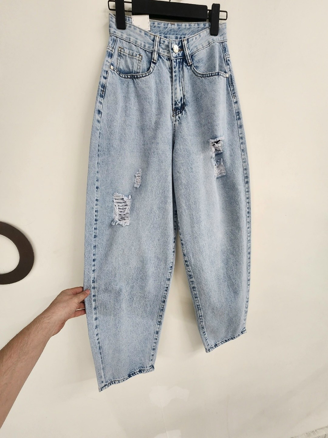 джинсы y2k с высокой посадкой рваные loliko,джинсы широкие,брюки джинсы,джинсы женские широкие,джинсы повседневные
