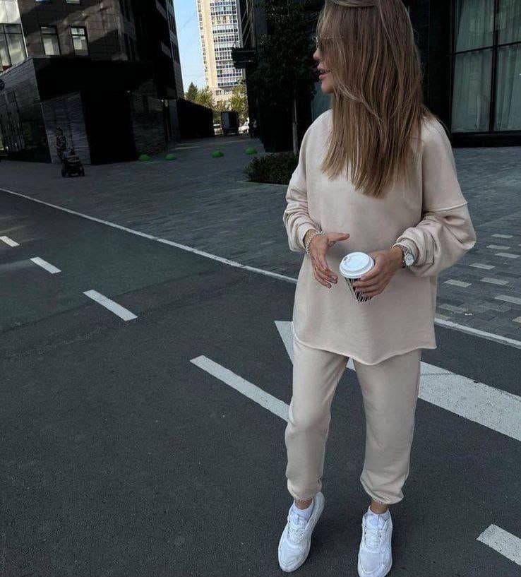 спортивные костюмы женские,cпортивный костюм оверсайз,спортивный костюм свободного кроя,костюм с кофтой,штаны оверсайз