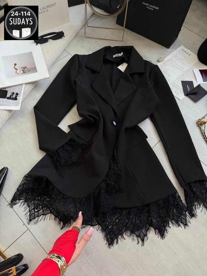 платье пиджак с кружевом,блейзер с кружевом,пиджак с кружевом,пиджак женский кружево,блейзер с кружевом и пышными рукавами