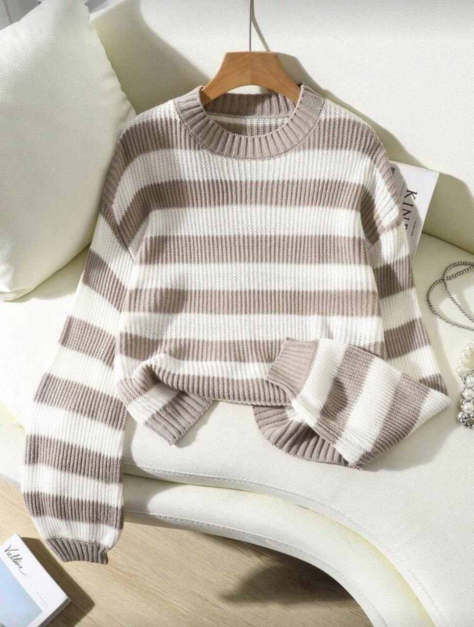 женский джемпер в полоску,свитер женский в полоску,джемпер в полоску,полосатый свитер,свитер женский полосатый