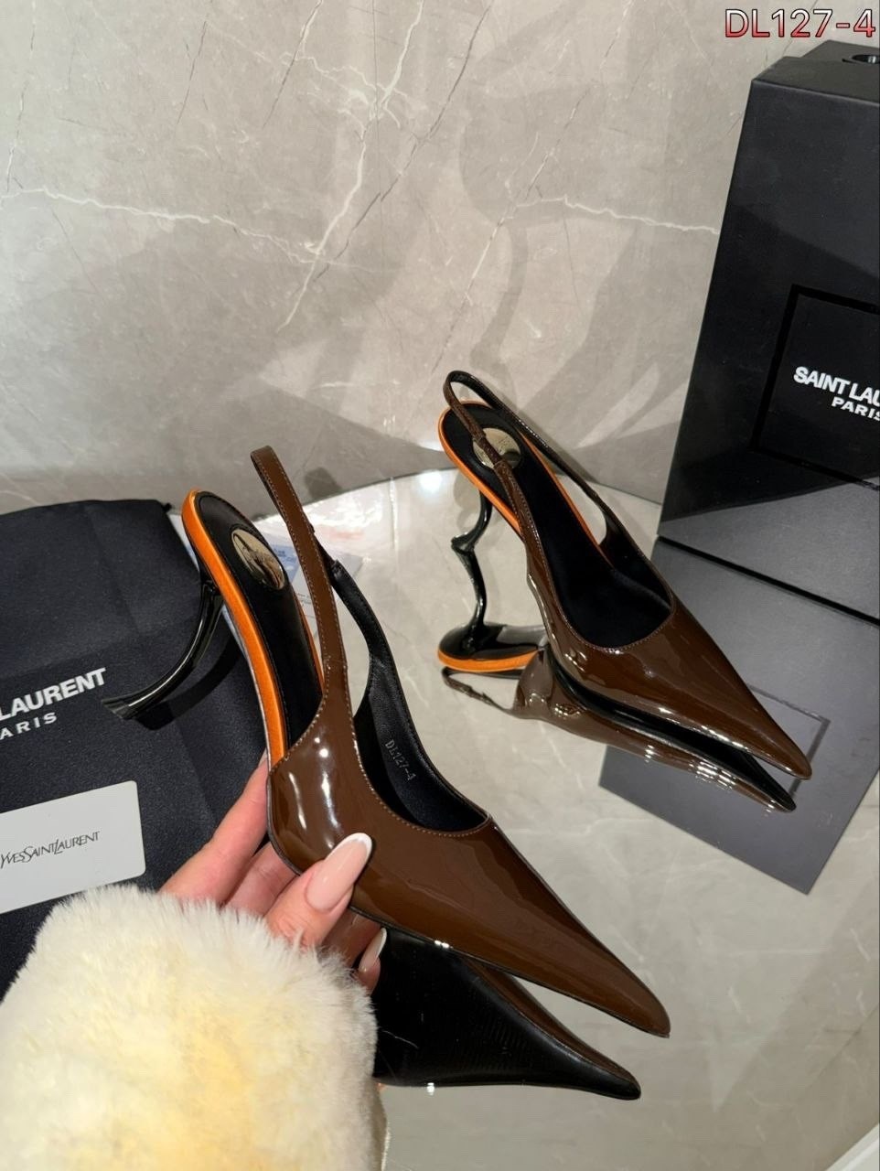 туфли saint laurent,,туфли yves saint laurent,каблуки туфли, женская