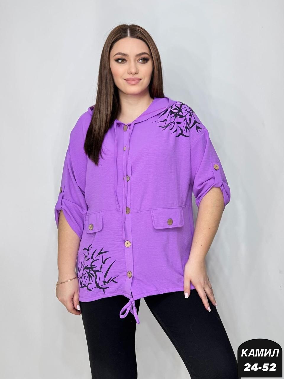 легкая женская блузка,блузка с капюшоном,туника нарядная,женская кофта,блузка летняя