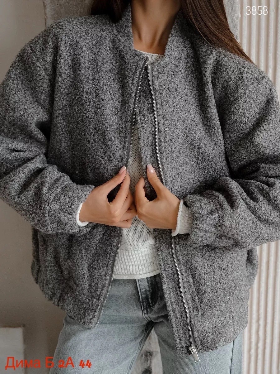 бомбер укороченный шерстяной оверсайз куртка осенняя outstyle 331621444,оверсайз куртка,женский бомбер оверсайз,бомбер укороченный шерстяной оверсайз куртка осенняя outstyle,бомбер куртка оверсайз вес