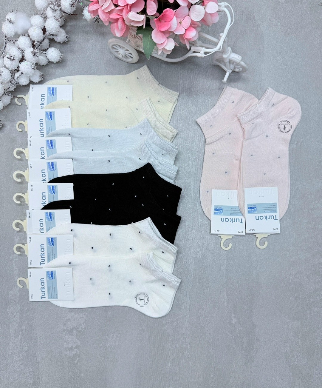 носки женские 10 пар,женские носки,комплект носки женские,носки короткие,носки