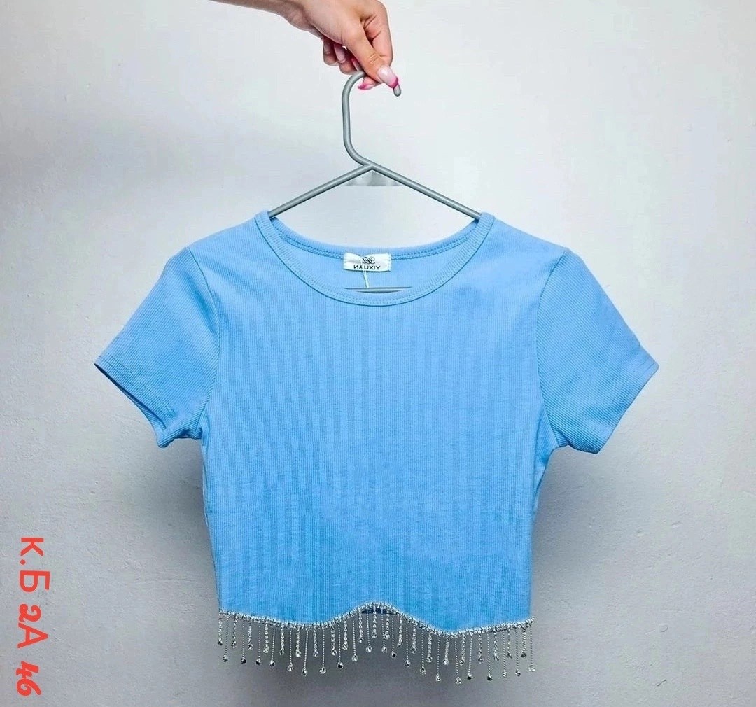 кроп топ,кофта со стразами,короткий свитер со стразами с бахромой,топ со стразами,топ с бахромой