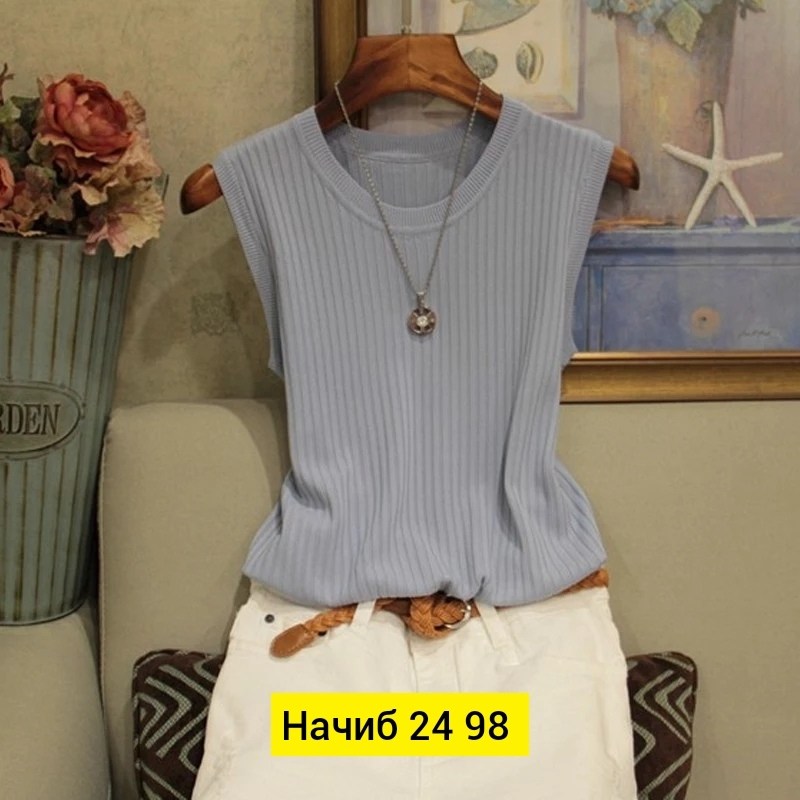 модные женские топы без рукавов,летние топы без рукавов,женский вязаный жилет,трикотажный топ,трикотажный жилет