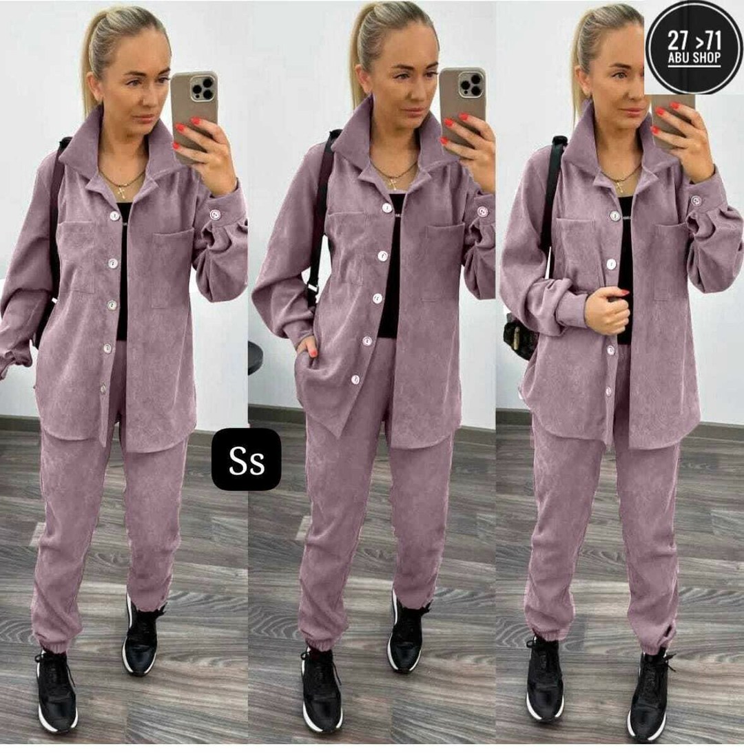 костюм женский на флисе,микровельвет костюм женский брючный,женский брючный костюм двойка,женский костюм двойка,вельветовые костюмы женские рубашка и штаны