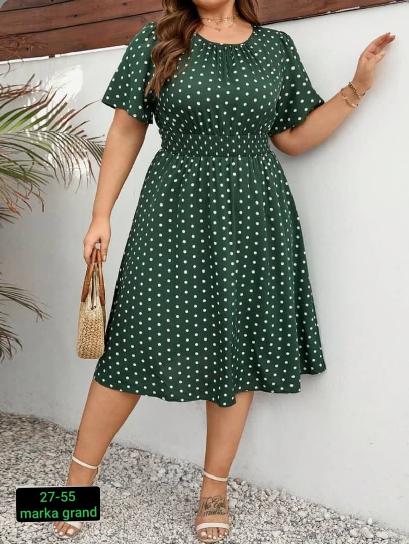 женское платье в горошек,платья женские летние больших размеров в горошек,платье больших размеров в горошек,женские платья больших размеров,платья большие размеры