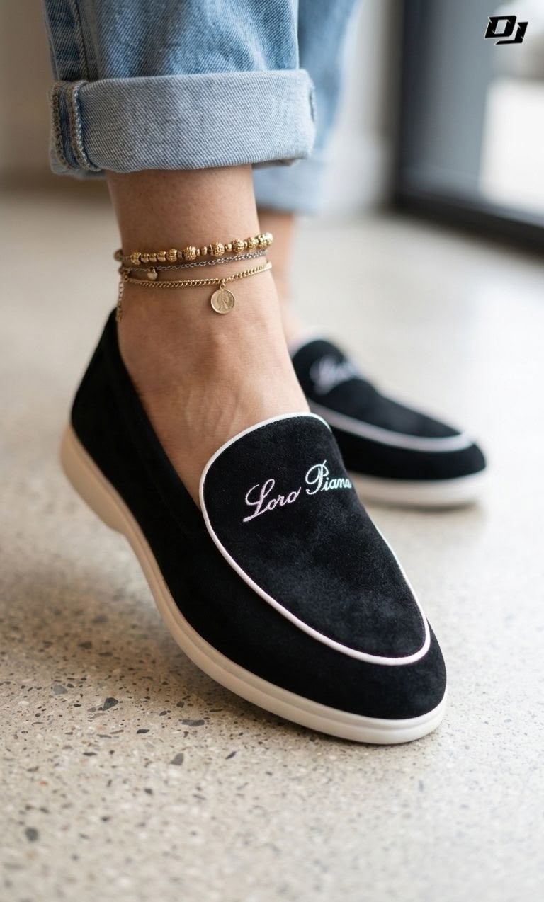 ,лоферы loro piana,лоферы натуральная замша loro piana,лоферы женские замшевые,лоферы женские