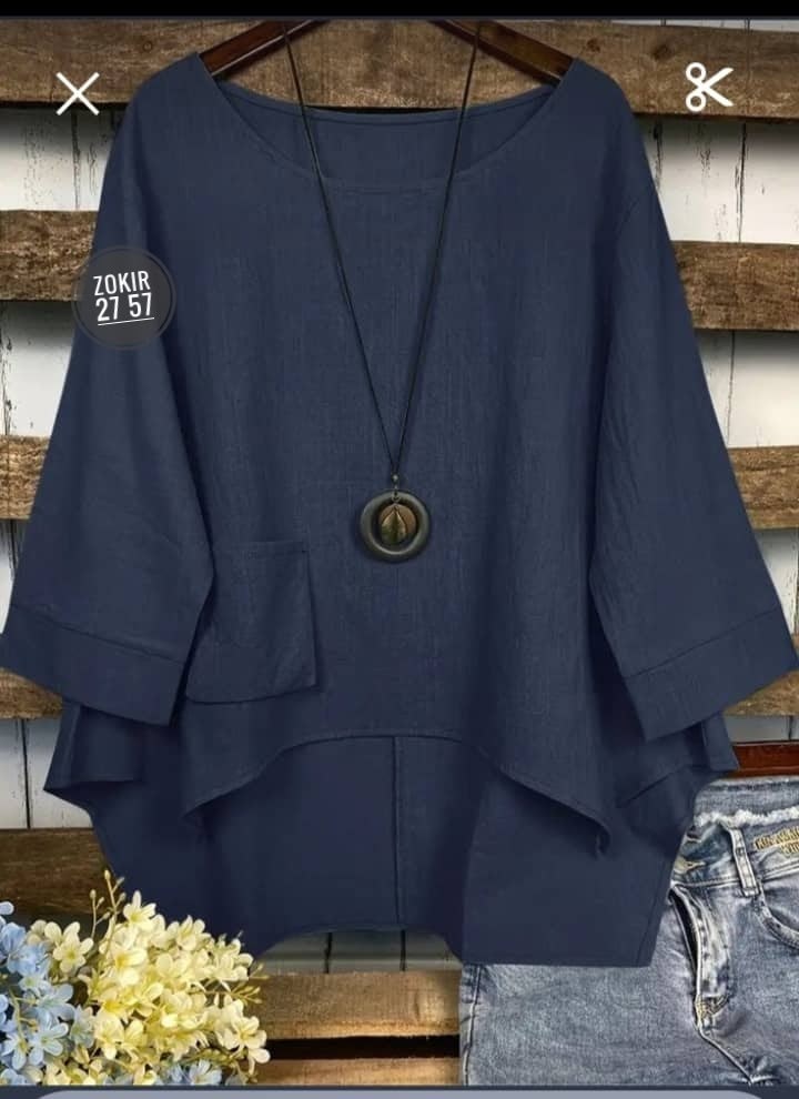 блуза повседневная,женская блузка,блуза свободного кроя,блузка с круглым вырезом,блузка для женщин