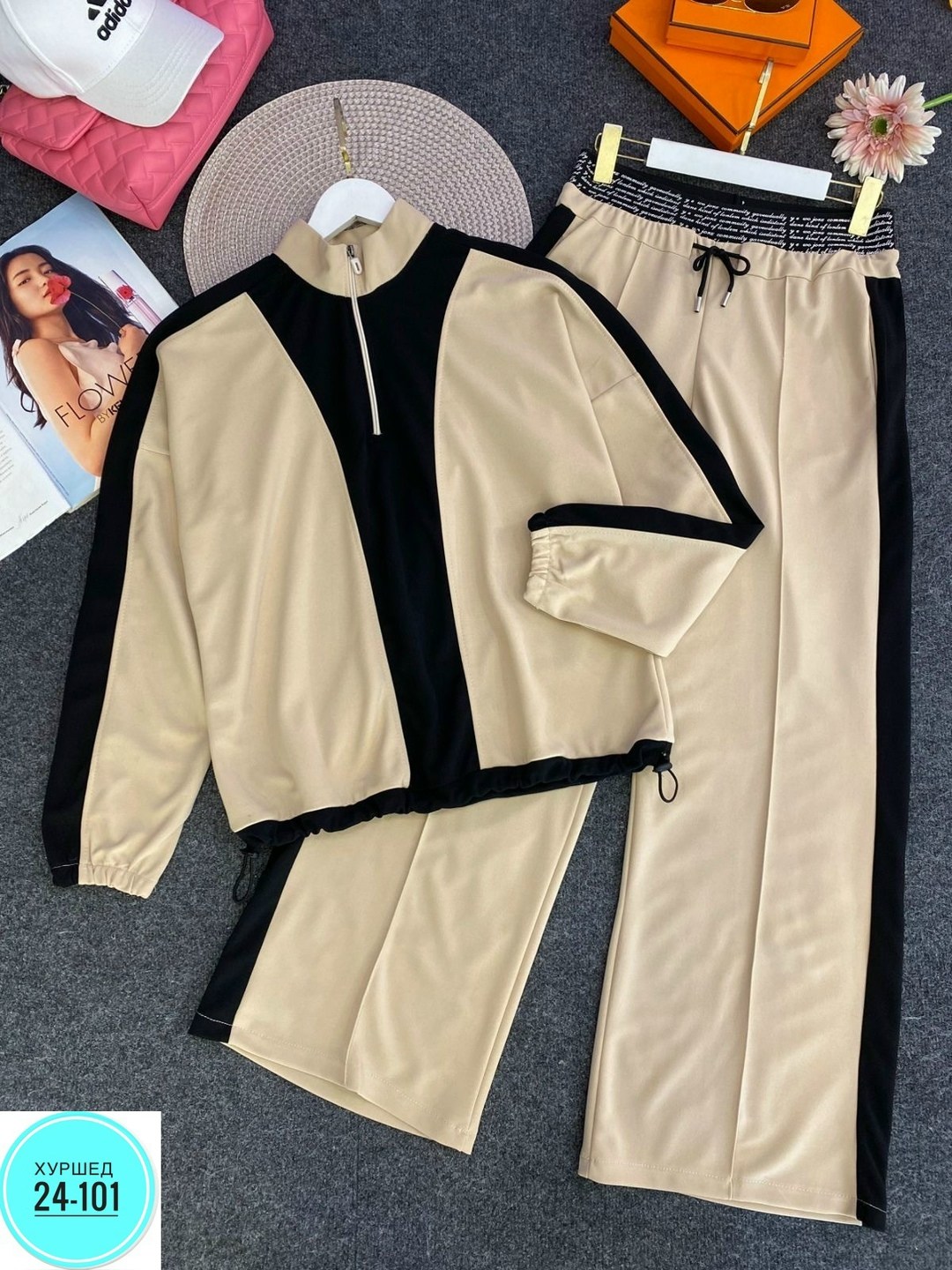 костюм двойка женская,костюм двойка,женский костюм двойка ткань креп,костюм спорт шик alexia m 488669952,костюм спортивный женский