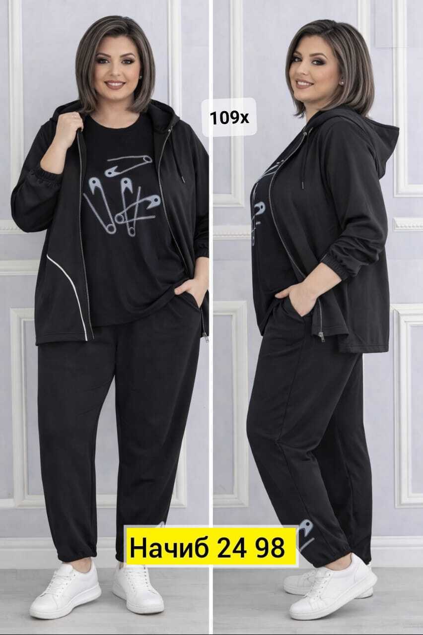 костюм женский,женские костюмы больших размеров,женский костюм тройка,спортивный женский костюм больших размеров,велюровый костюм больших размеров ltmoda