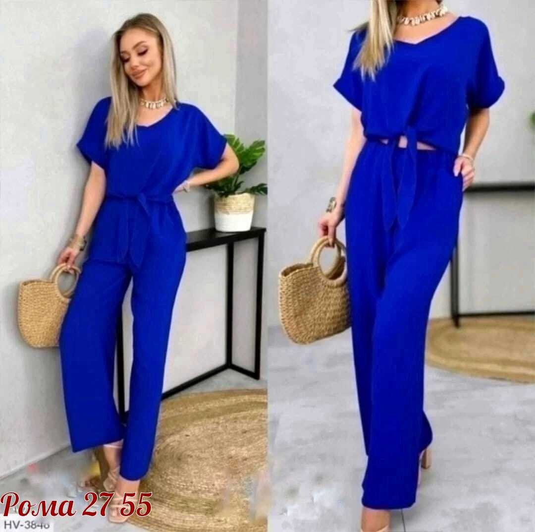 летний брючный костюм,костюм комбинезон,комбинезон женский,брючный комбинезон,костюм с брюками летний