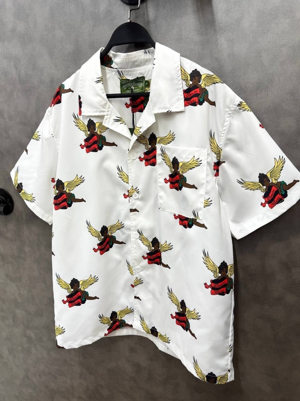 рубашка модная,рубашка с принтом,мужская рубашка с принтом,гавайская рубашка,рубашка мужская palm angels