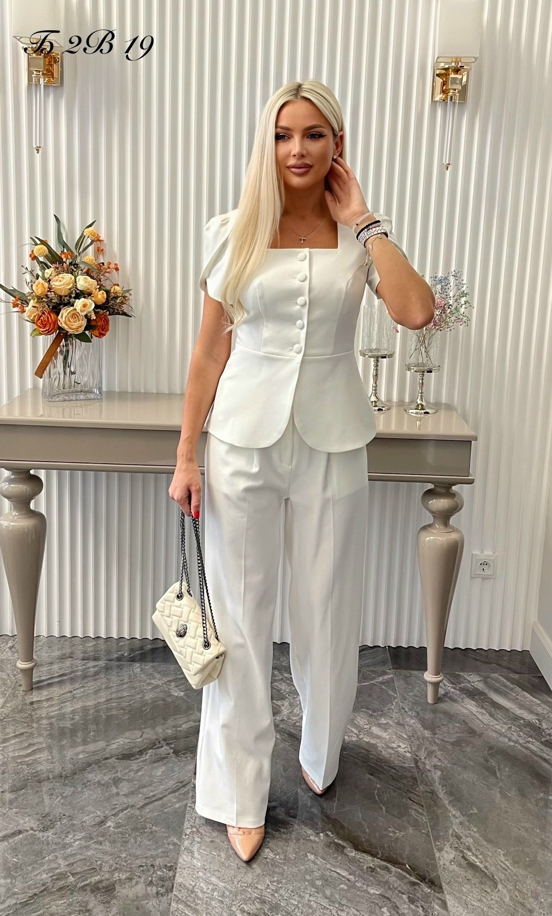 белый брючный костюм,брючный костюм,костюм,,женский костюм
