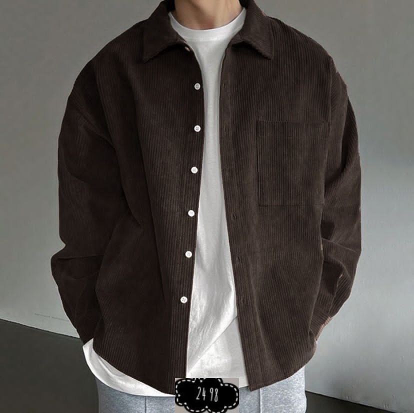 вельветовая рубашка с длинным рукавом,мужская рубашка вельветовая,вельветовая рубашка оверсайз,мужская вельветовая куртка с длинным рукавом,bulanti рубашка мужская вельветовая