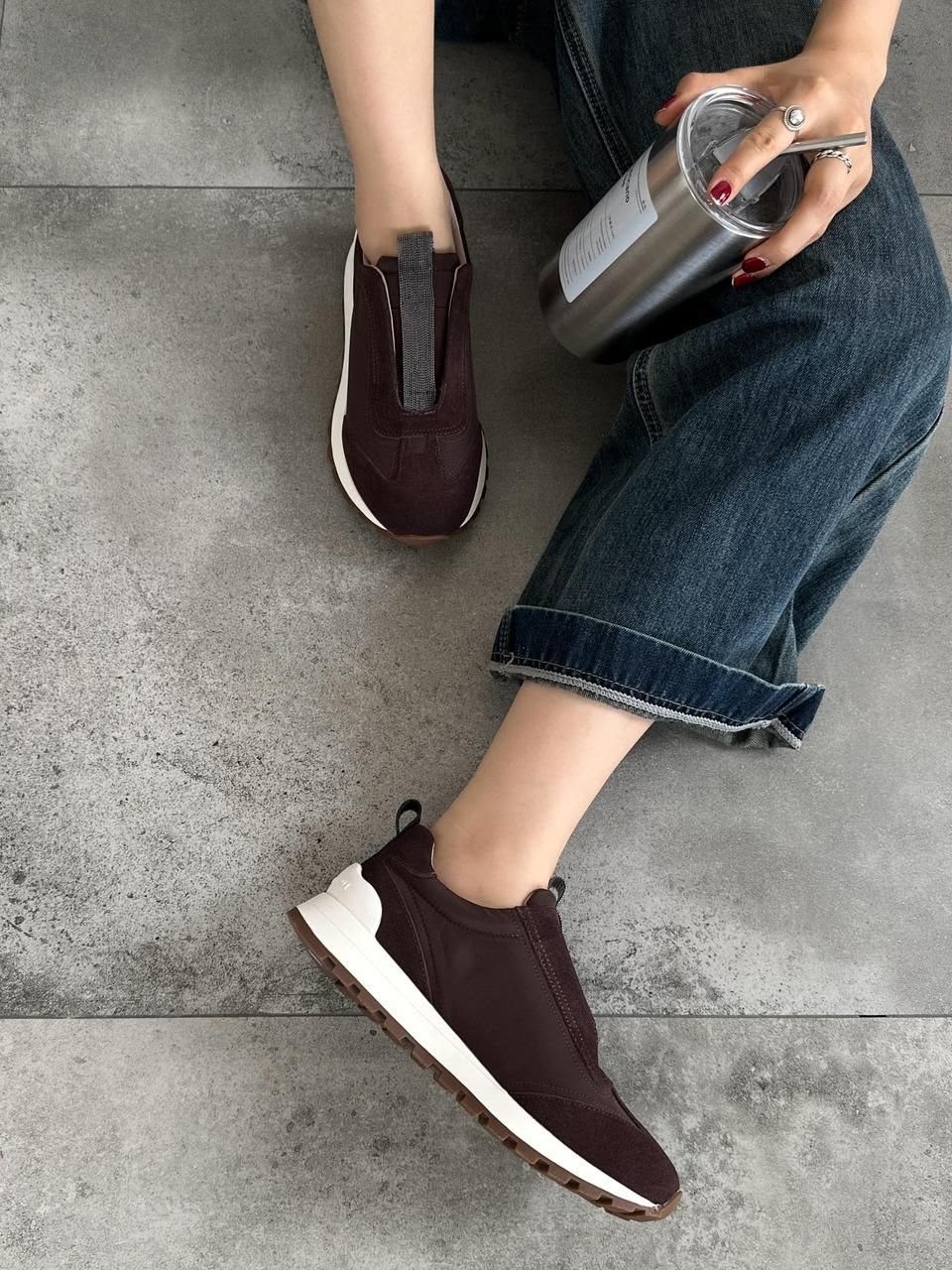 ,кроссовки женскиe,комбинированные кроссовки brunello cucinelli,кроссовки brunello cucinelli,кроссовки для женщин