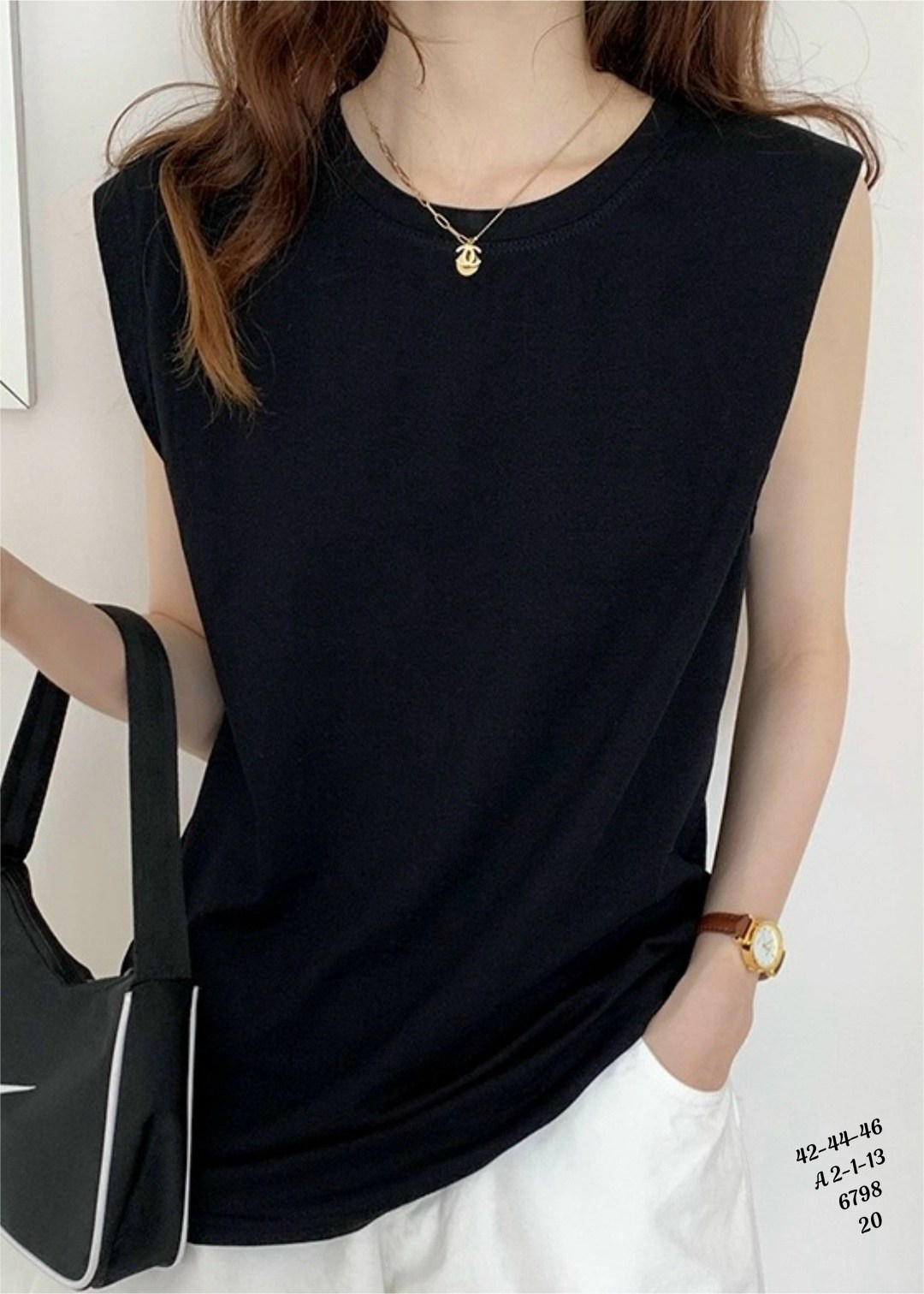 повседневная майка,топ в корейском стиле,блузка элегантная,топ с круглым вырезом,блузка с круглым вырезом