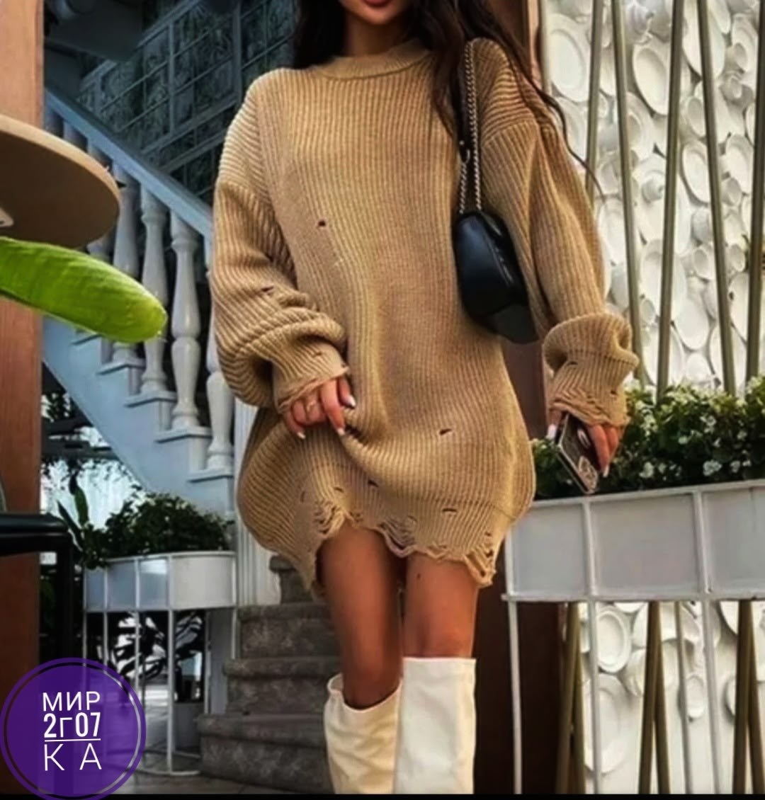 туника рваная вязаная,свитера туники,свитер женский розовый,свитера туники драные,свитер в стиле оверсайз