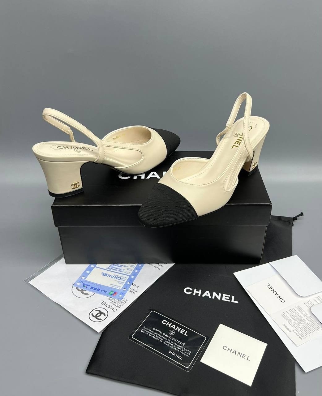 босоножки chanel,туфли chanel slingback,туфли chanel,шанель туфли,туфли шанель слингбэки