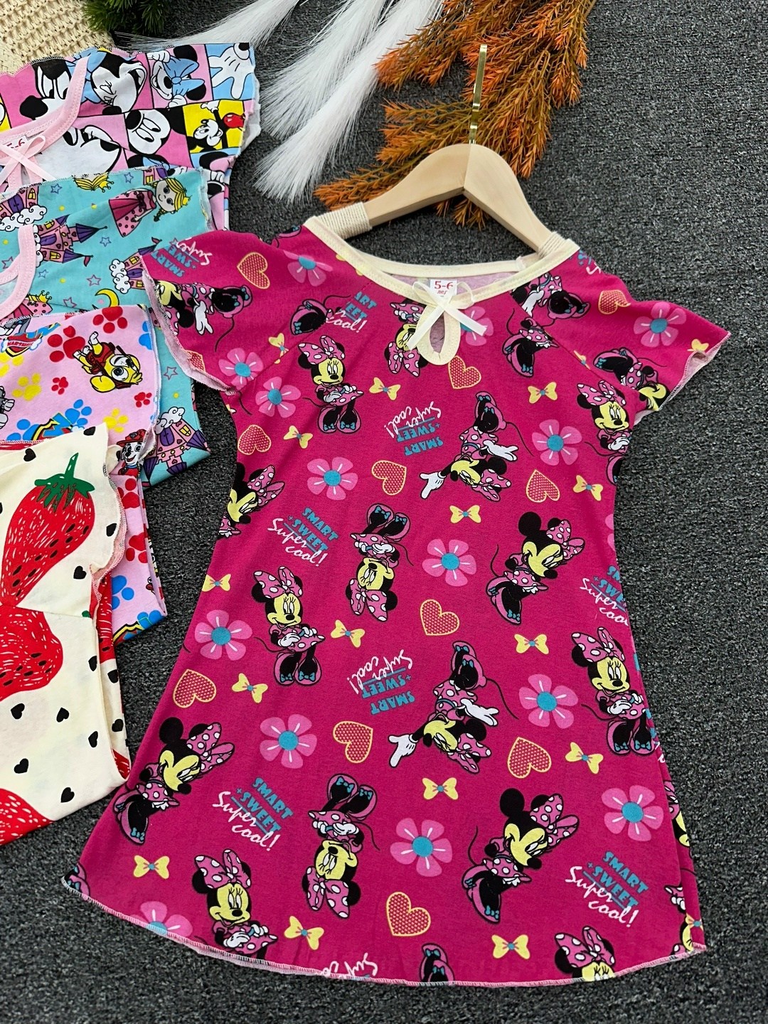 ночнушка для девочки,пижама для девочек,сорочка для девочки,для девочек платья,одежда для девочки