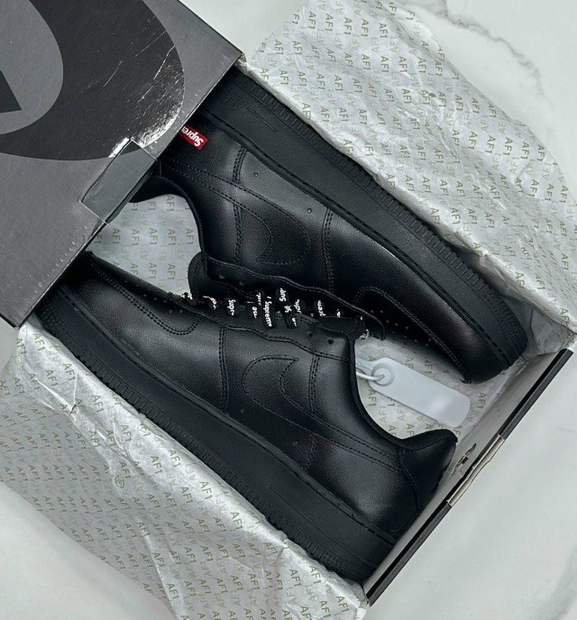 nike air force 1 low supreme black,nike air force 1 supreme,кроссовки nike air force 1 supreme,кросcовки nike air force 1,кроссовки nike air force 1 low x supreme "black"