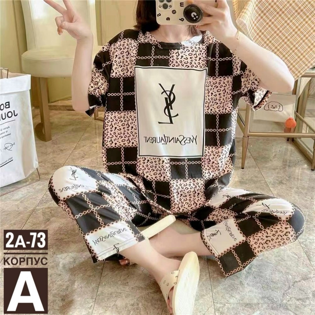 пижама женская,пижама с брюками женская,пижама с мультяшным принтом,пижама с принтом,пижама женская костюм