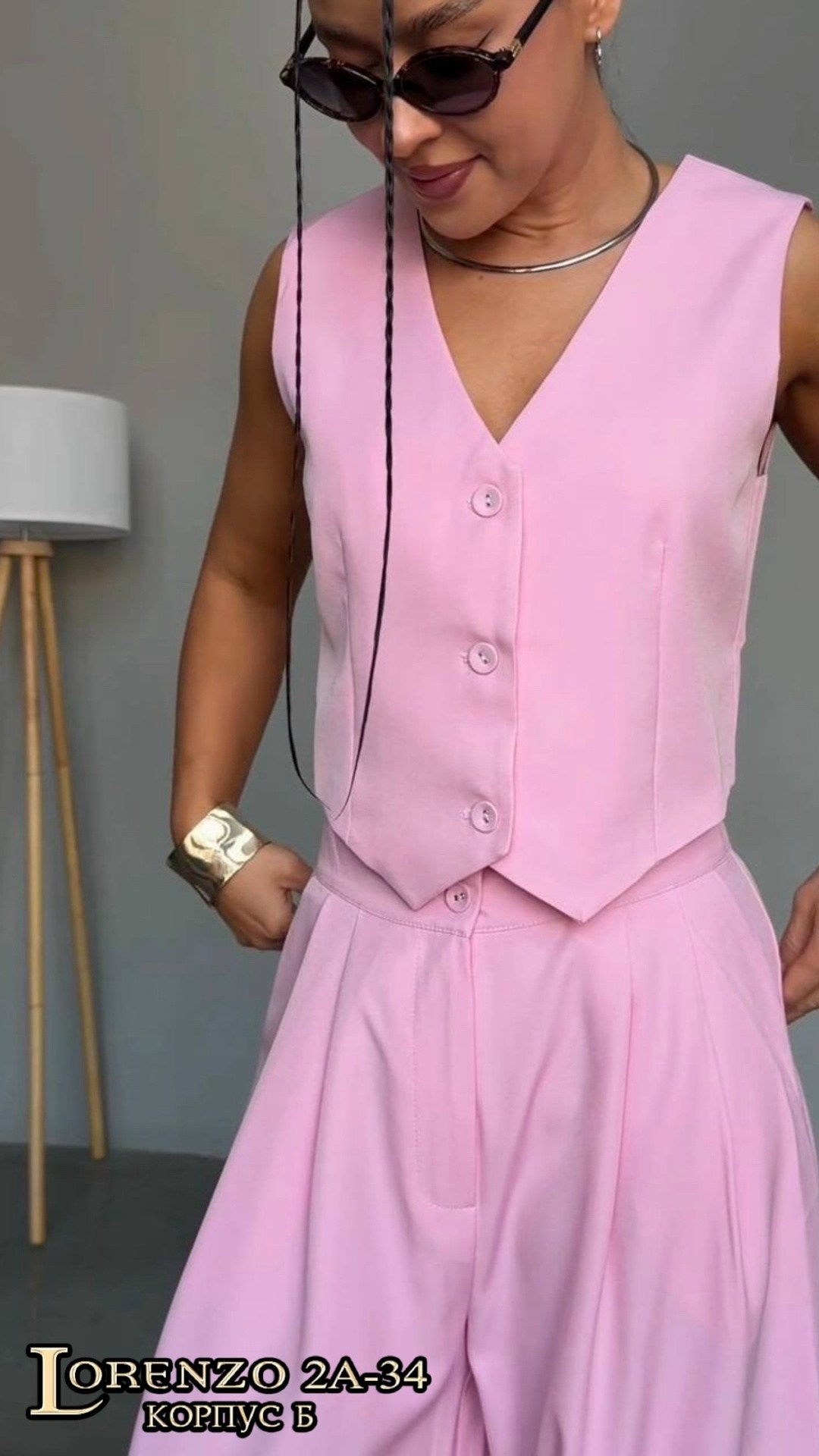 костюм женский брючный,брючный костюм с жилетом,костюм-двойка жилетка + брюки палаццо,женский костюм,костюм двойка женский брючный