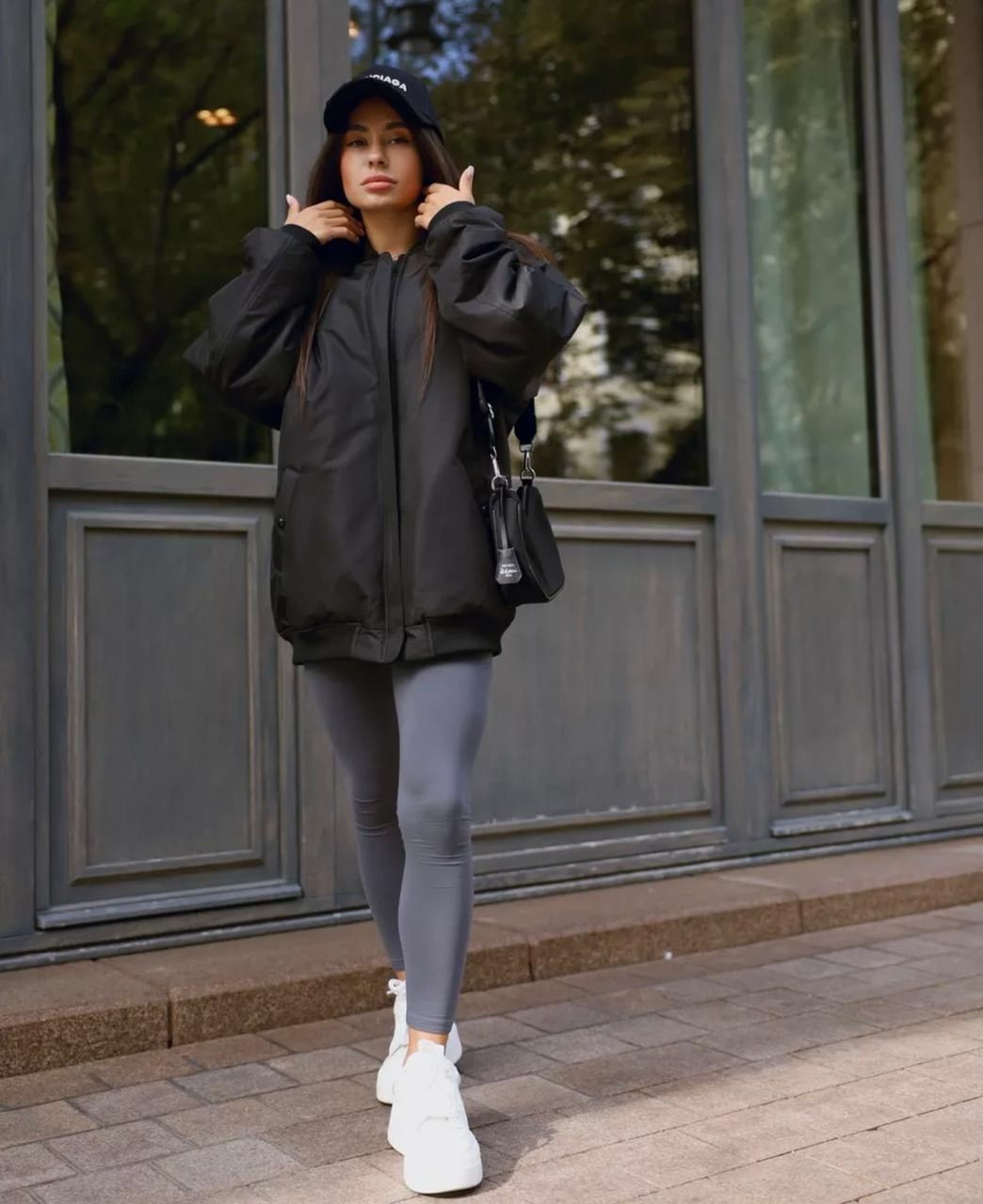 куртка весенняя оверсайз с капюшоном mon fashion,куртка женская,черная куртка оверсайз,куртка летучая мышь женская с капюшоном зимняя черного цвета,оверсайз куртки