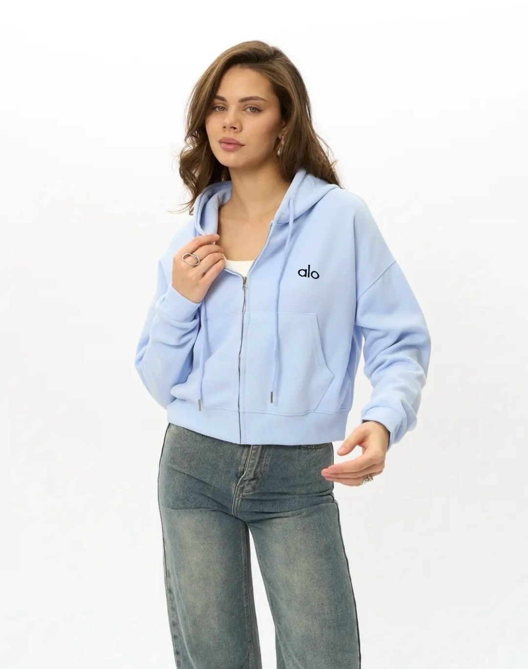 кофта худи зипка на молнии укороченная спортивная gracenn garb цвет розовый дым,худи женский капюшон розовый,кофта худи зипка на молнии укороченная спортивная gracenn garb,толстовка розовый,толстовка