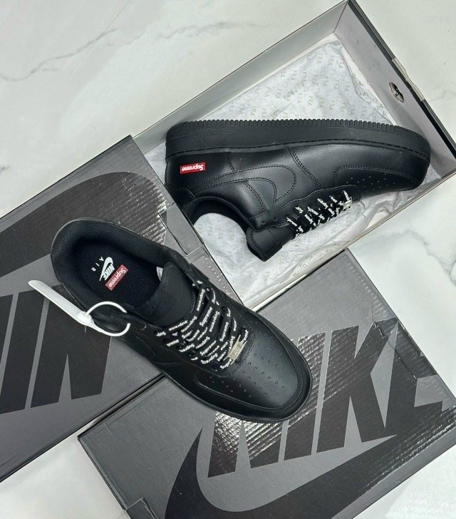 nike air force 1 low supreme black,nike air force 1 supreme,кроссовки nike air force 1 supreme,кросcовки nike air force 1,кроссовки nike air force 1 low x supreme "black"