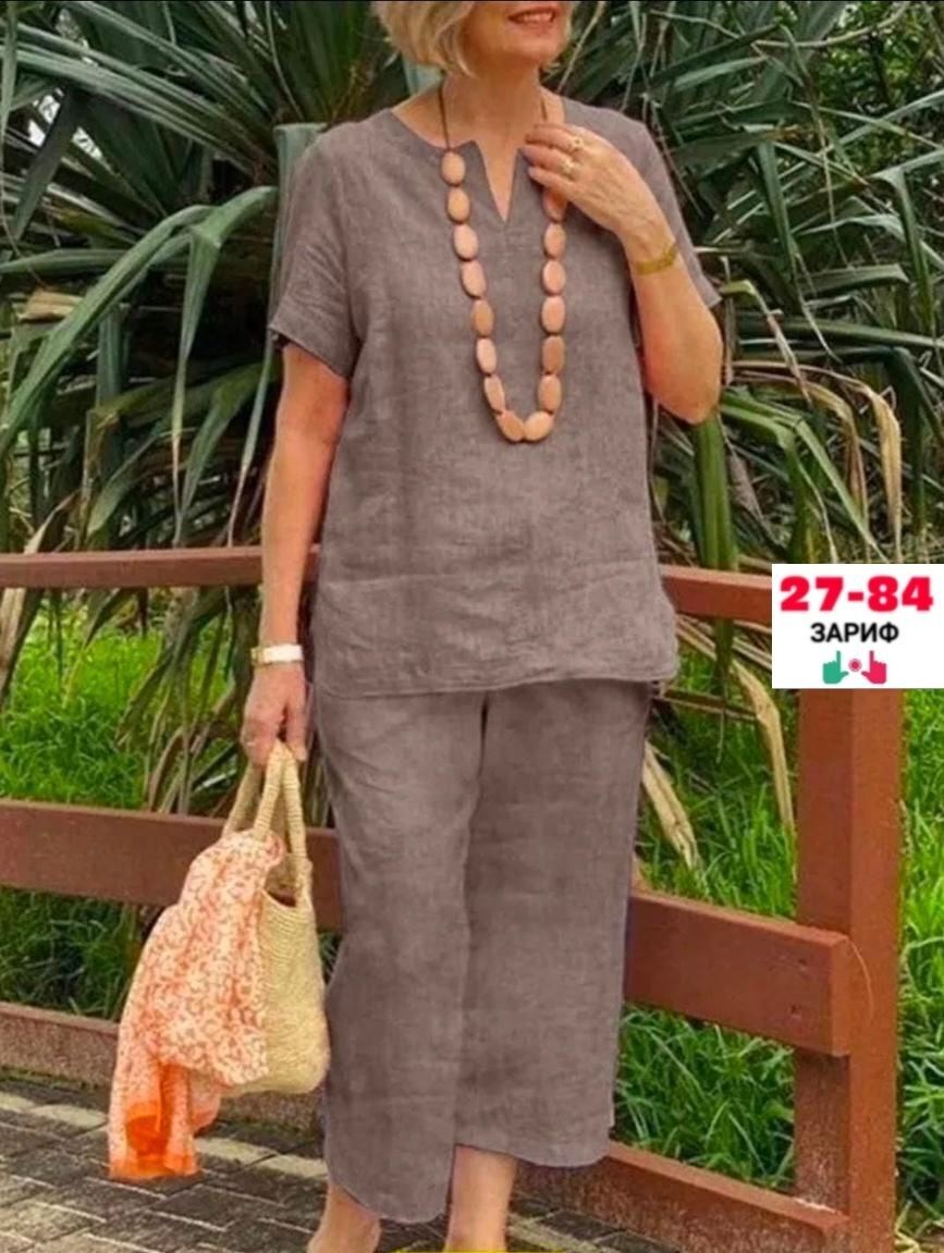 костюм женский льняной,костюм женский лен,летняя одежда для женщин,женский летний костюм из хлопка и льна,женские летние костюмы