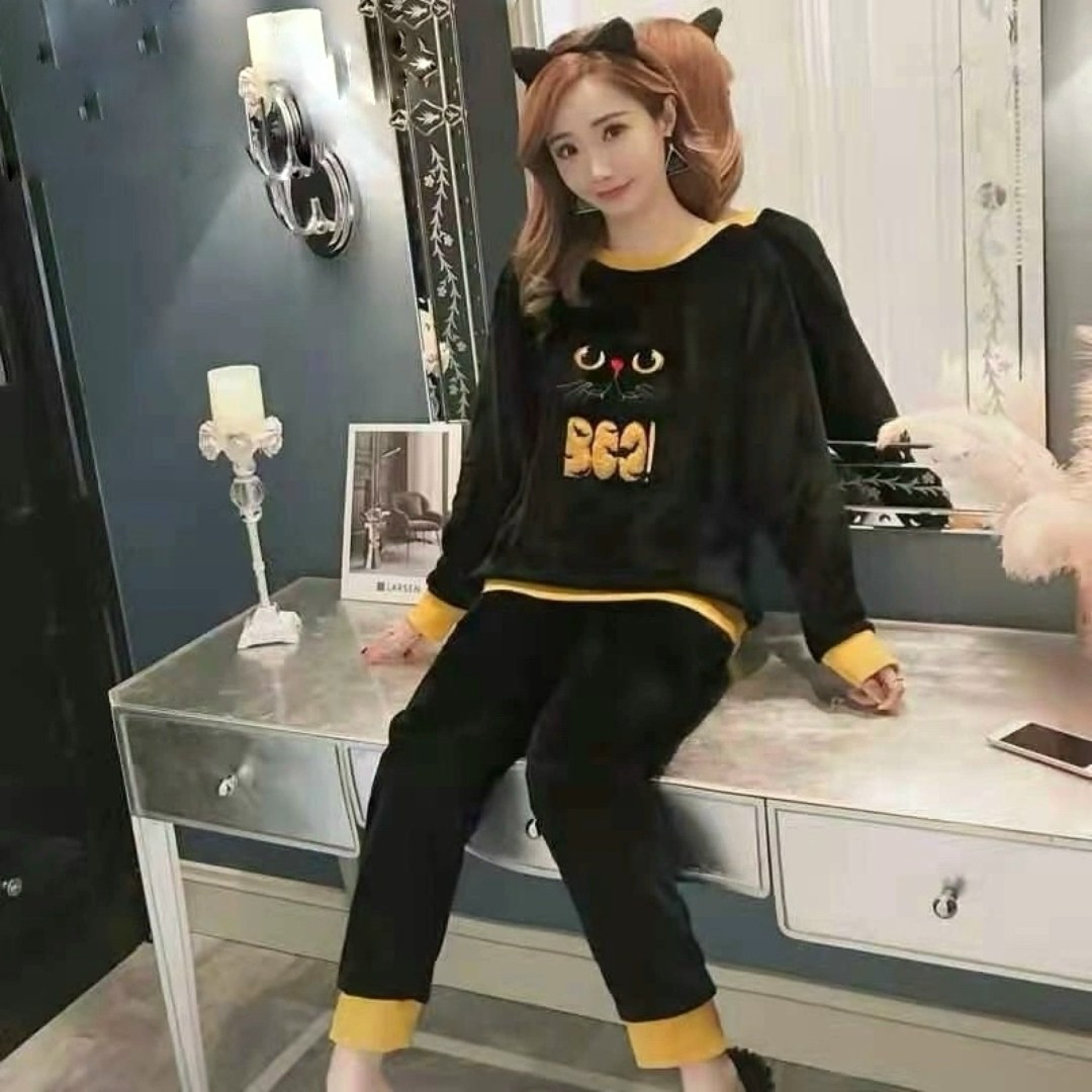 теплая пижама,пижама корейская,пижама женская теплая,пижама для женщин,женская домашняя пижама