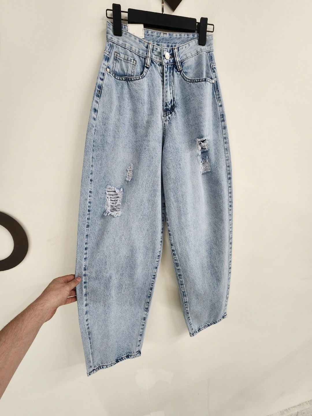 джинсы y2k с высокой посадкой рваные loliko,джинсы широкие,брюки джинсы,джинсы женские широкие,джинсы повседневные