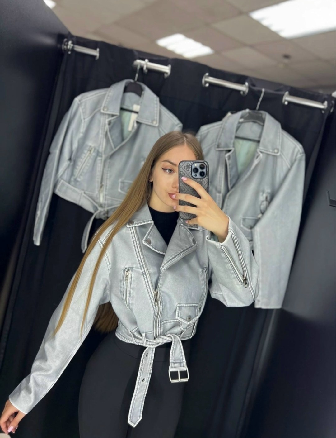 кожаная куртка косуха,куртка косуха,кожаная куртка,косуха женская,косуха винтажная кожаная куртка серая оверсайз mony