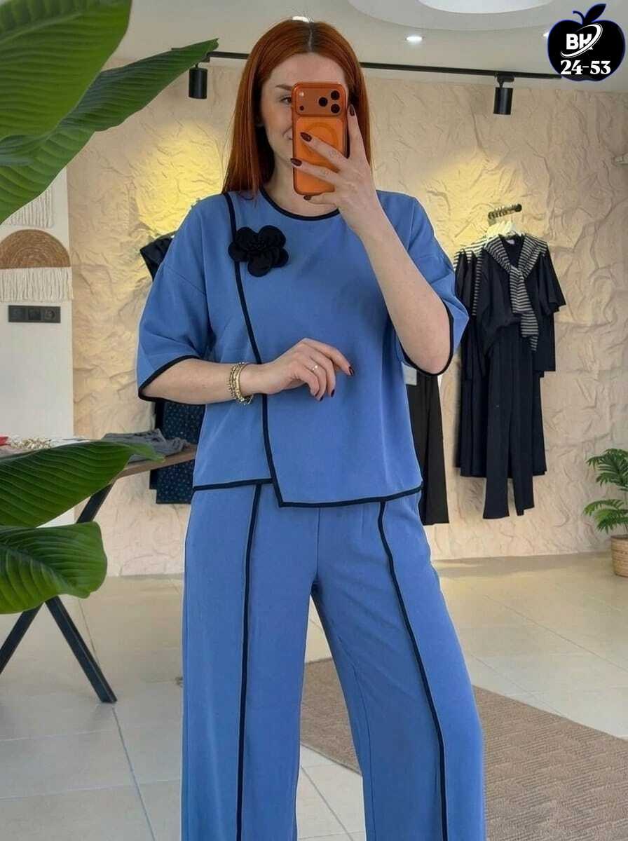 костюм женский,трикотажные костюмы,костюм с брюками,костюм с брюками палаццо,женский костюм с брюками палаццо