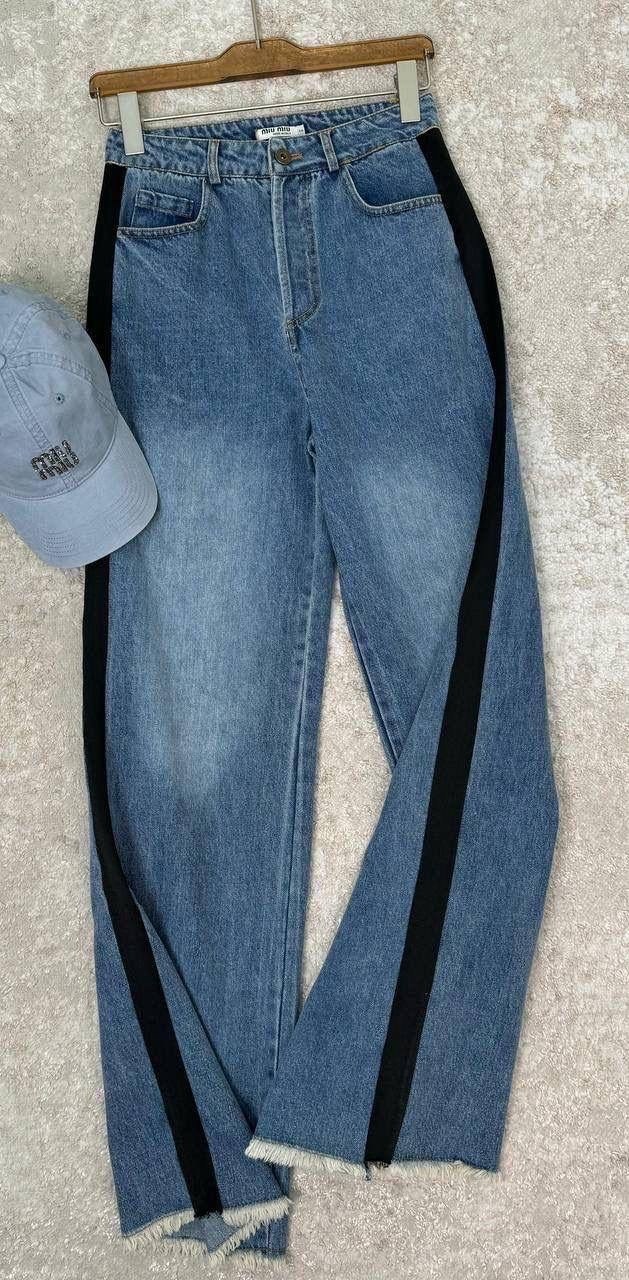 джинсы комбинированные,джинсы женские,модные джинсы,широкие джинсы женские,одежда джинсы