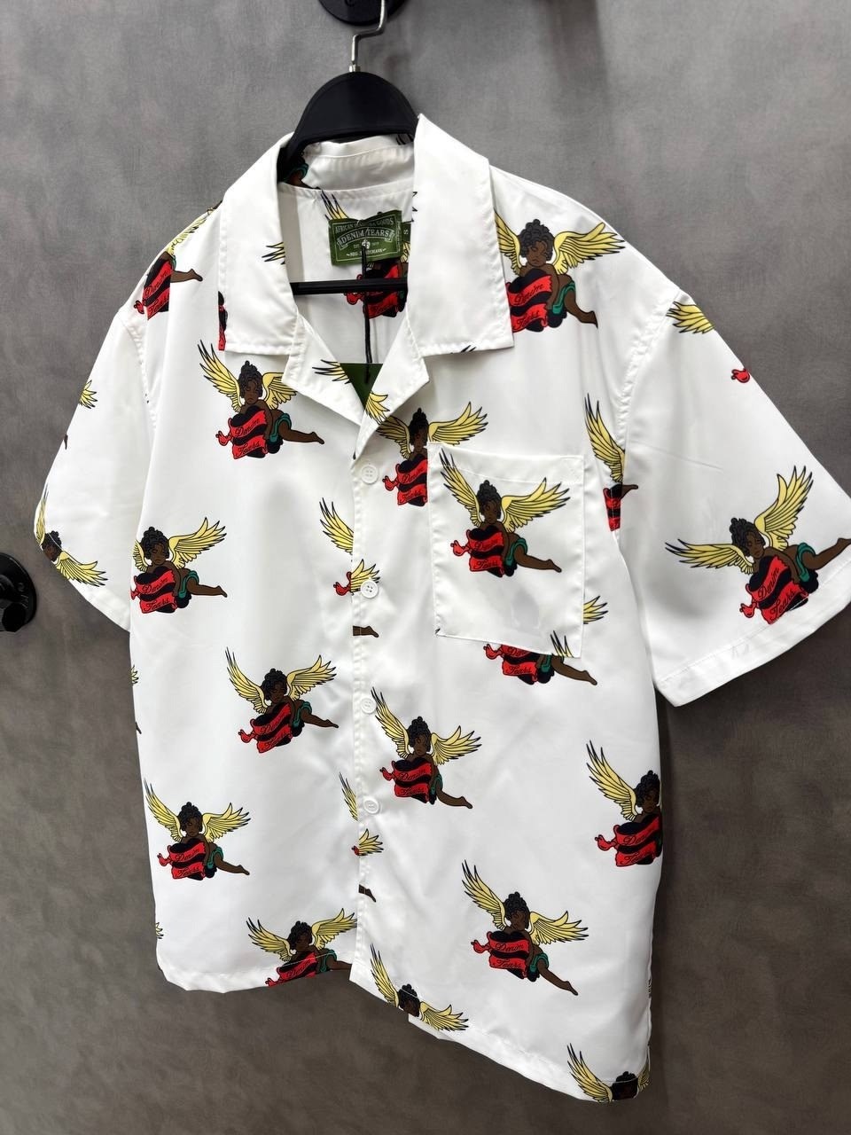 рубашка модная,рубашка с принтом,мужская рубашка с принтом,гавайская рубашка,рубашка мужская palm angels