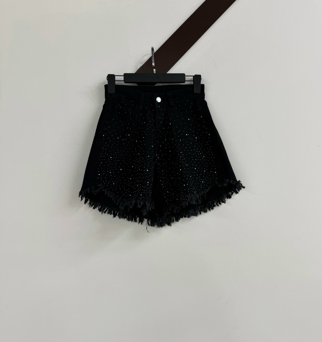 джинсовые шорты женские,джинсовые шорты стразы,джинсовые шорты,шорты джинсовые с высокой талией со стразами falens,шорты джинс