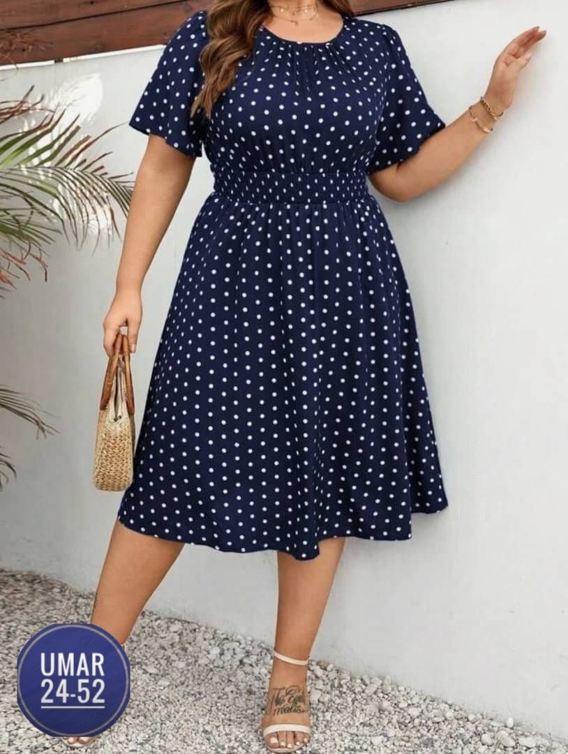 женское платье в горошек,платье больших размеров в горошек,платья большие размеры,женские платья больших размеров,платья женские летние больших размеров в горошек