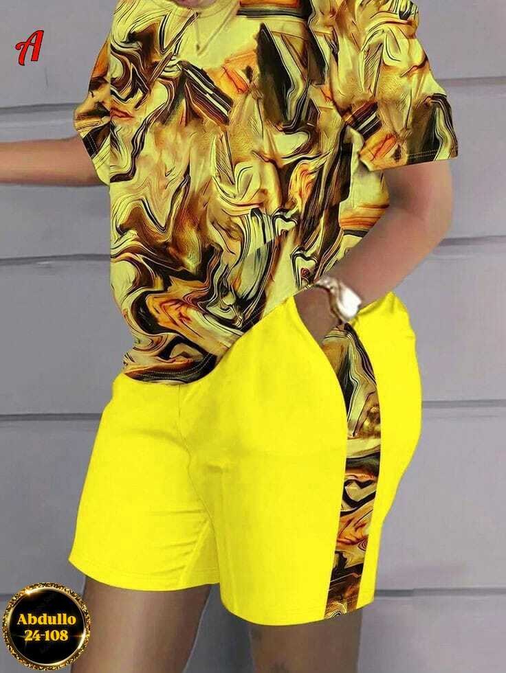 женские летние костюмы,летние костюмы,костюм женский,костюм с принтом,женский костюм с шортами