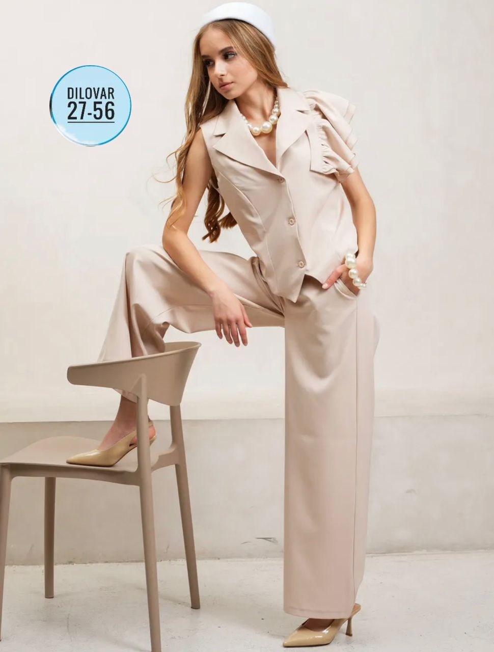 костюм женский с жилетом и брюками-палаццо из вискозы,костюм брючный,нарядный брючный костюм,брючный костюм с жилетом,женский костюм с брюками палаццо