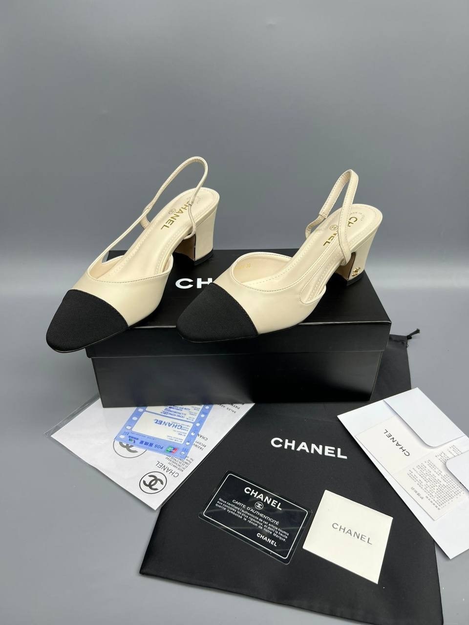 босоножки chanel,туфли chanel slingback,туфли chanel,шанель туфли,туфли шанель слингбэки