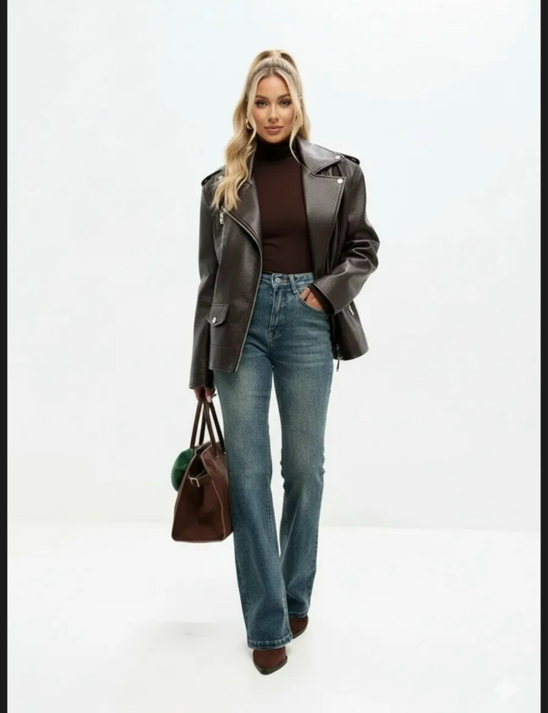 женские джинсы,куртка косуха,женские прямые джинсы,кожаная куртка,брюки джинсы