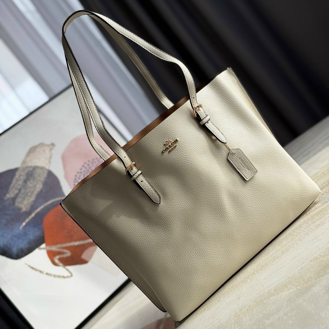 сумка шоппер coach,сумка coach,сумка тоут coach,coach mollie tote in signature canvas,сумка женская coach шоппер