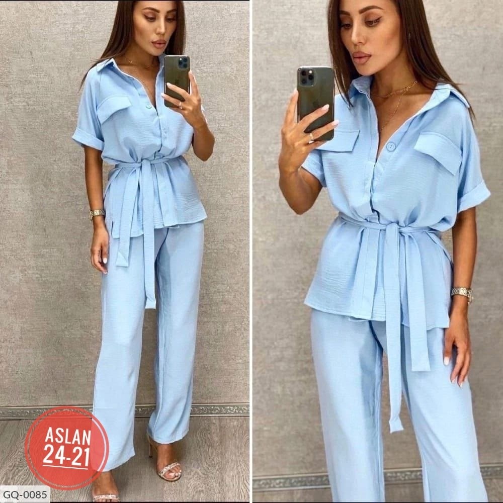 брючный костюм жатка,брючный костюм,костюм женский летний брючный,костюм двойка женский летний брючный,летний брючный костюм