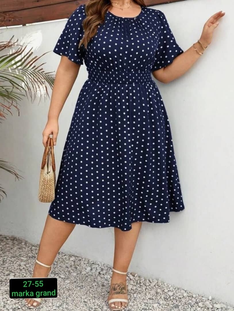 женское платье в горошек,платья женские летние больших размеров в горошек,платье больших размеров в горошек,женские платья больших размеров,платья большие размеры