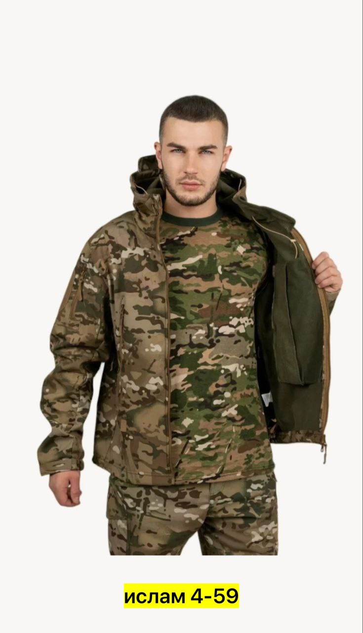 тактический мужской демисезонный костюм softshell,куртка демисезонная заря софтшелл камуфляж коричневый,костюм тактический softshell,костюм onerus тактика -5 ° с (рип стоп) мультикам,костюм бшф+ такти