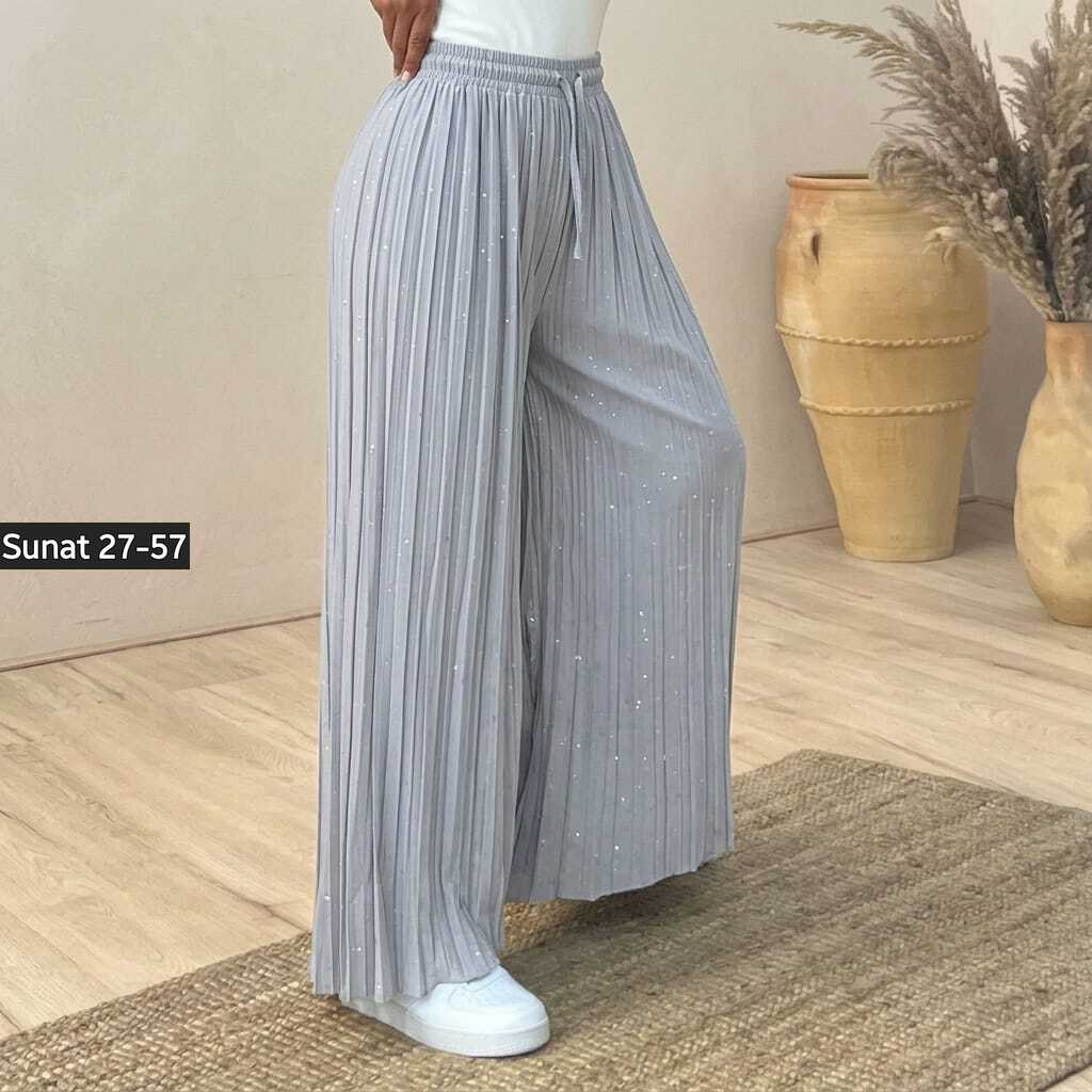 брюки из плиссированной ткани черные,брюки женские свободные повседневные с широкими штанинами,брюки плиссированные,брюки плиссе,штаны плиссированные широкие